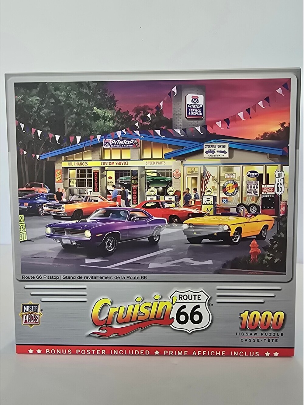 MasterPieces Route 66 Cruisin 1000 Piece Jigsaw Puzzle
